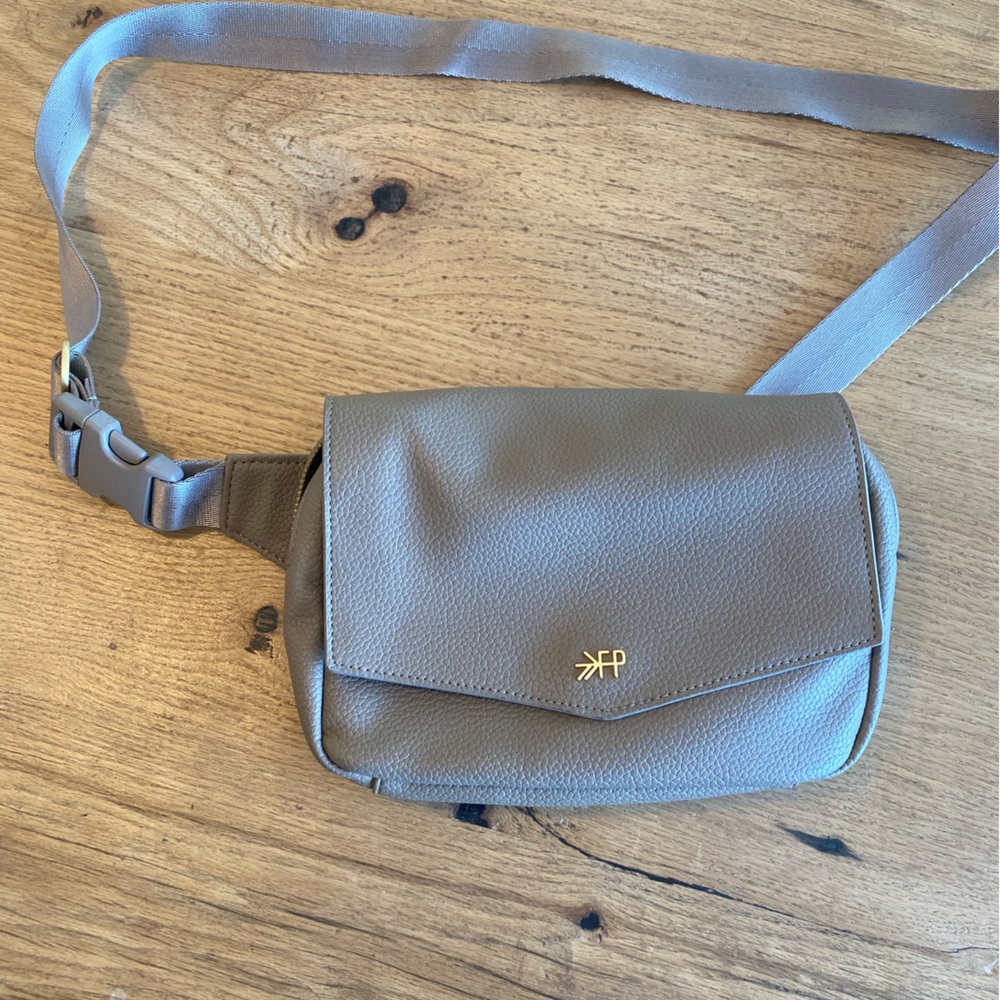 Freshly Picked Taupe Crossbody Fanny pack Bag Preloved